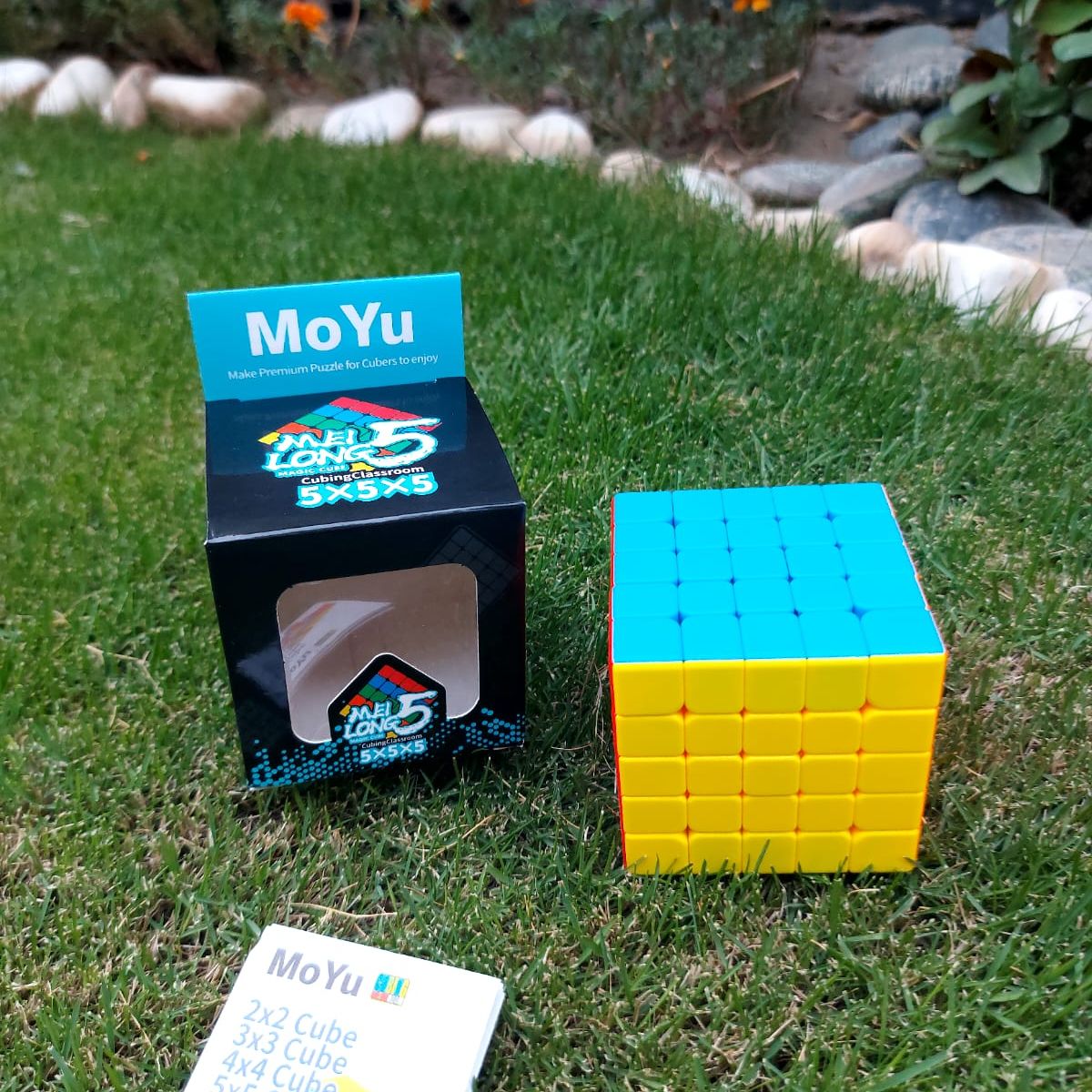 Rubik's Cube 5x5 Professional Sticker less Magic Cube Multi color Mind puzzle Pre Lubricated