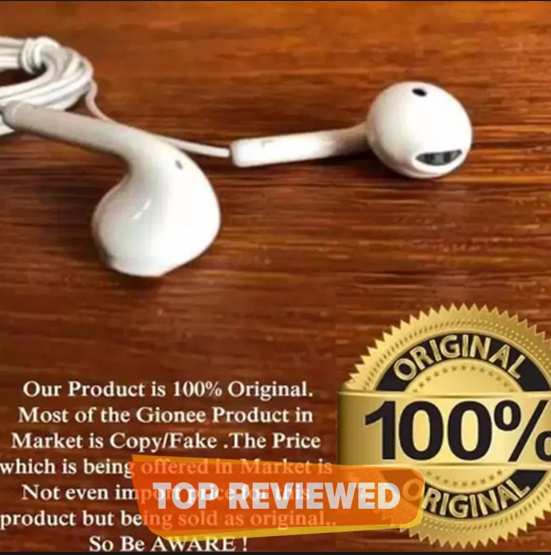Gionee 100% Original  Handsfree deep bass sound  Handfree gaming deep bass base high sound for android original goinee earphones earphone genuine imported super bass sound