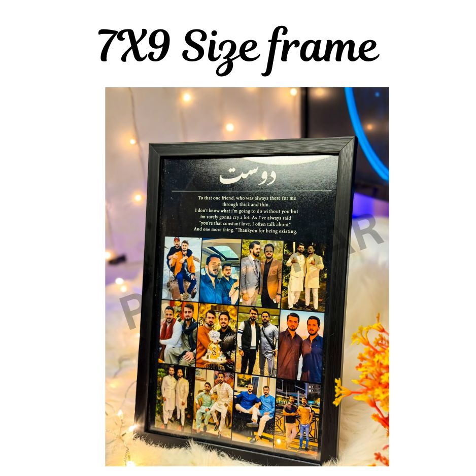 LoveFrame - Custom Photo Frame for Friends & Memories, frame for wall & table