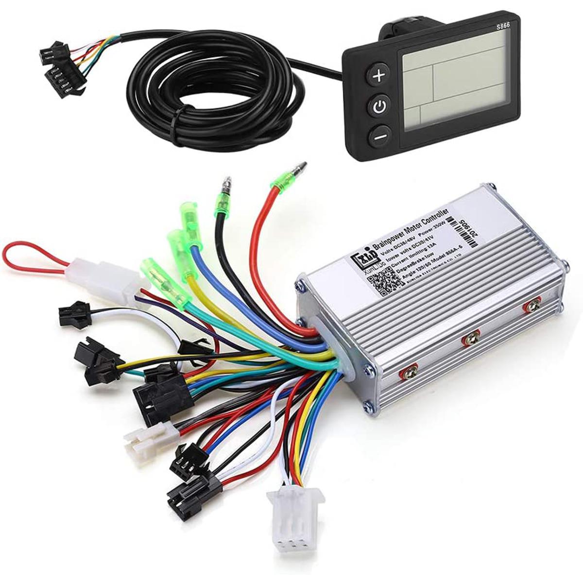 NERIES Motor Brushless Controller, DC24, 36V 350W Waterproof