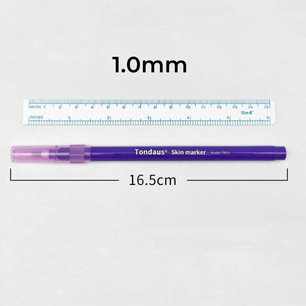 Easy-To-Use Ruler Tool Long-Lasting Permanent Eyebrow Measure ...