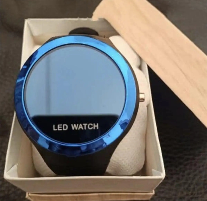 Blue Led Smart Watch for men Smart Watch for girls Smart Watch for Kids Latest LED Watch for boys & girls Led Round Digital Watches for Kid Girl boys price in Pakistan