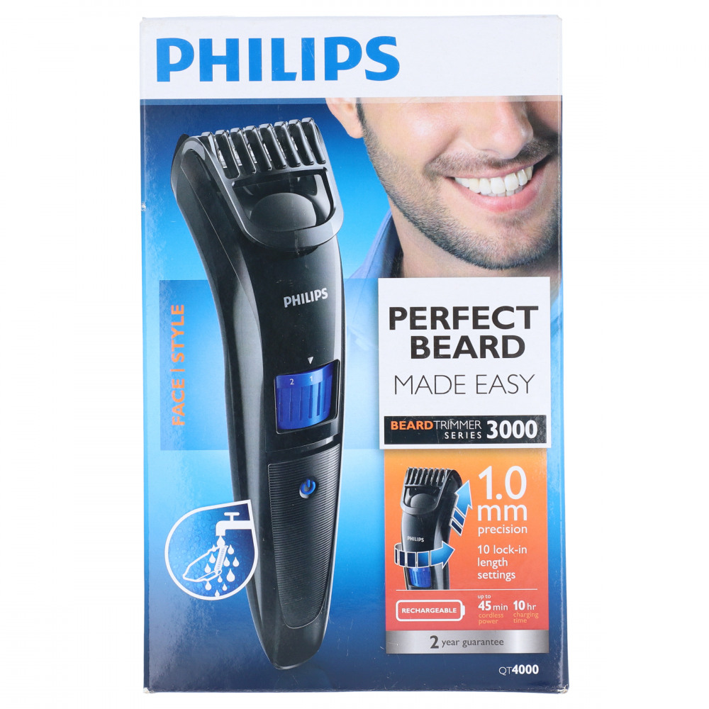 philips qt4000 trimmer black
