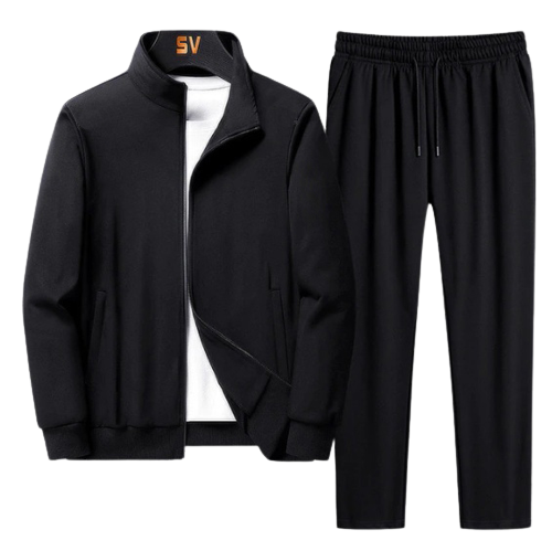 Men's Winter Track Suit 2Pcs Jacket / Trouser