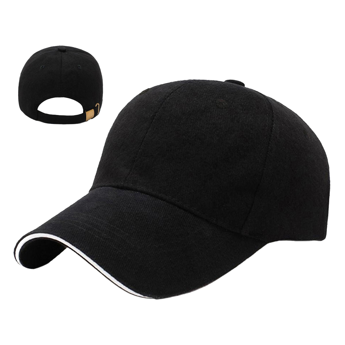 Imported Baseball Cap For Men with Adjustable Strap Outdoor Sun Hats for Casual Use