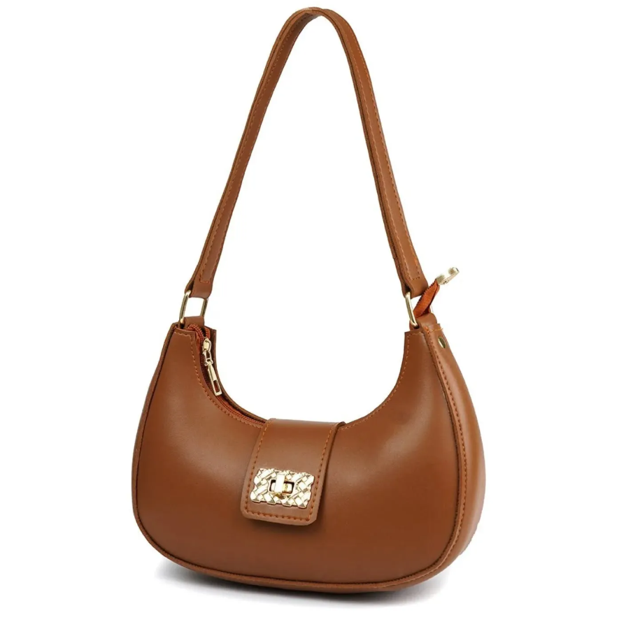 Moeen Collection Leather Shoulder Bag – Casual Crossbody & Phone Pouch