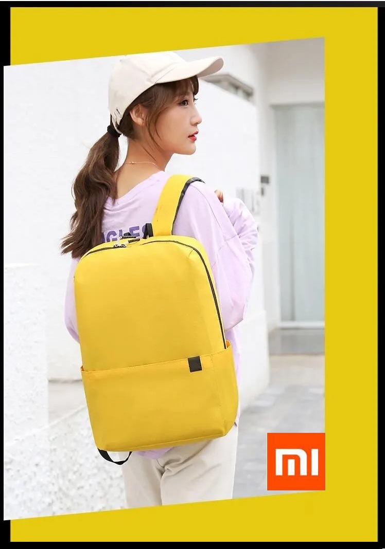 Yellow Xiaomi Mi Mini Backpack New Arrival Xiaomi Mi Backpack 10L