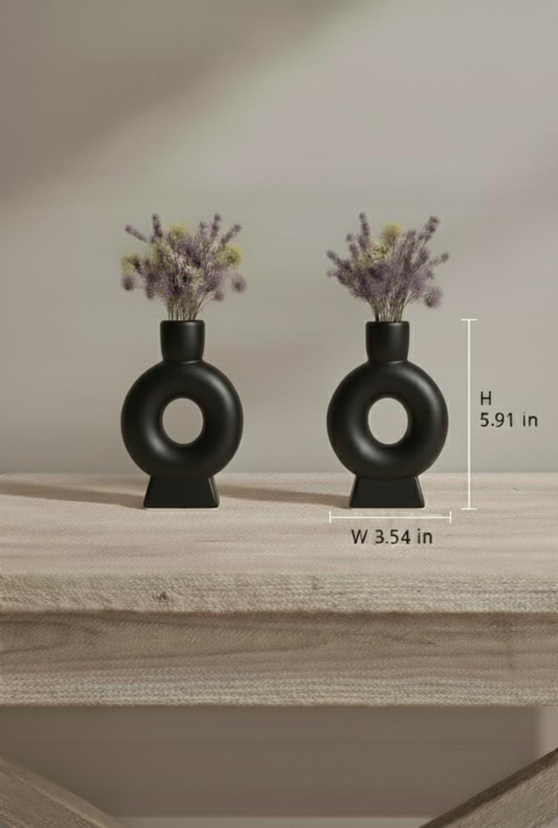 Creative Design Vase Ornaments Artistic Style, Decorations Suitable for Fireplace, Bedroom, Kitchen, and Living Room Decoration, office and theme based area
