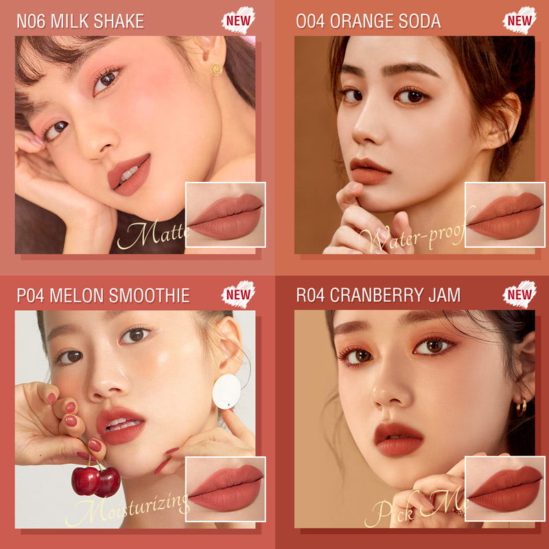 Pinkflash Soft Matte Liquid Lipstick Waterproof Moisturizing