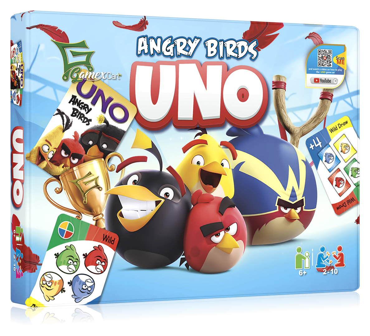 Uno – Angry Birds 2 To 10 Players