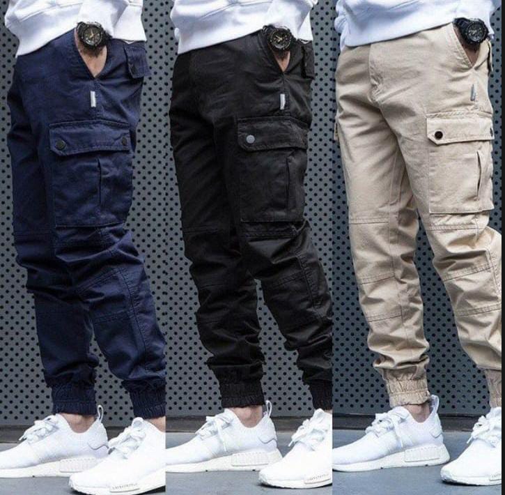 Cargo Trousers for Men 6 Pockets Trousers