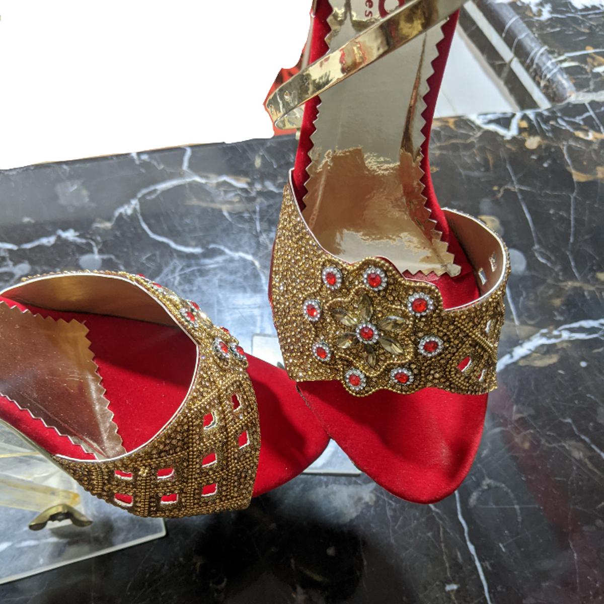 FATTIMA COLLECTION Fancy Women High Heel Bridal Sandal Best For