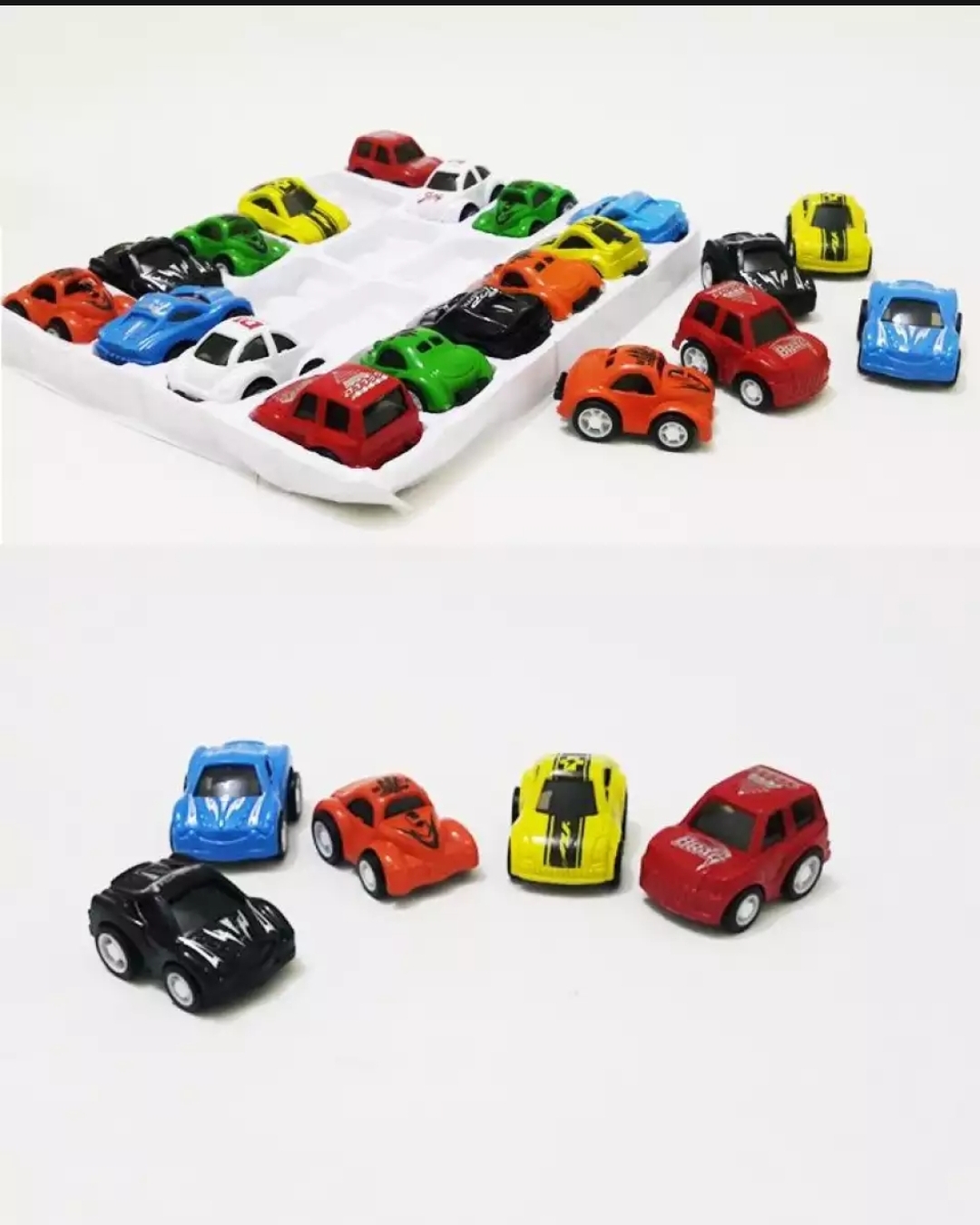 5pcs & 20 Pcs Pull Back Mini Car Set Toy for Kids - Best Gift for Children Multicolor Small Cars - Habiba Store (Lahore)