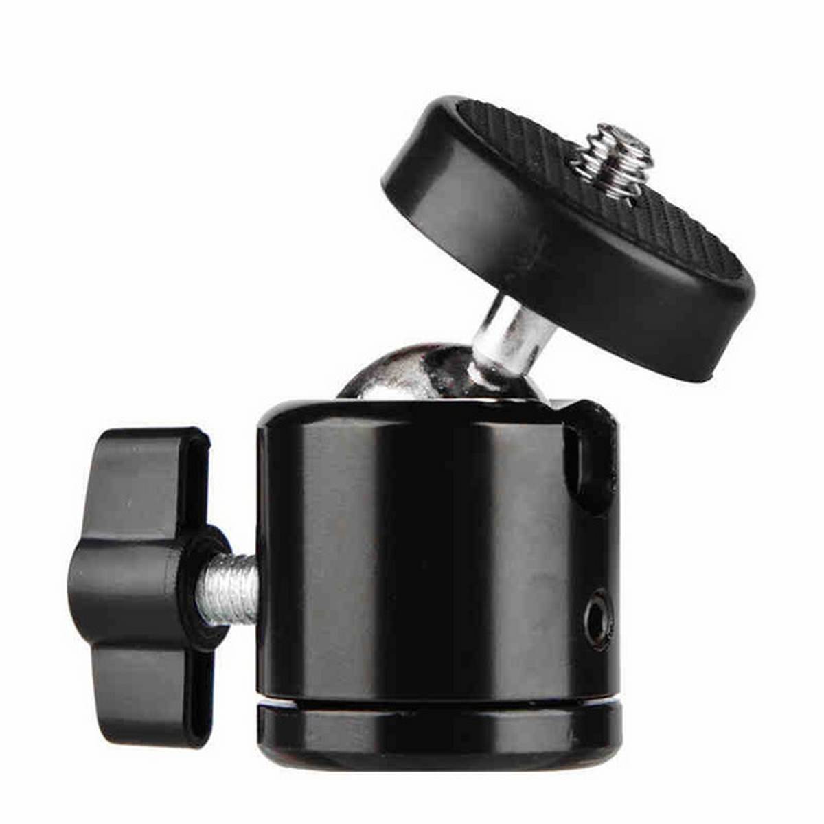 Universal 1/4 Screw Hole Mobile Phone Clip Bracket Holder for Tripod