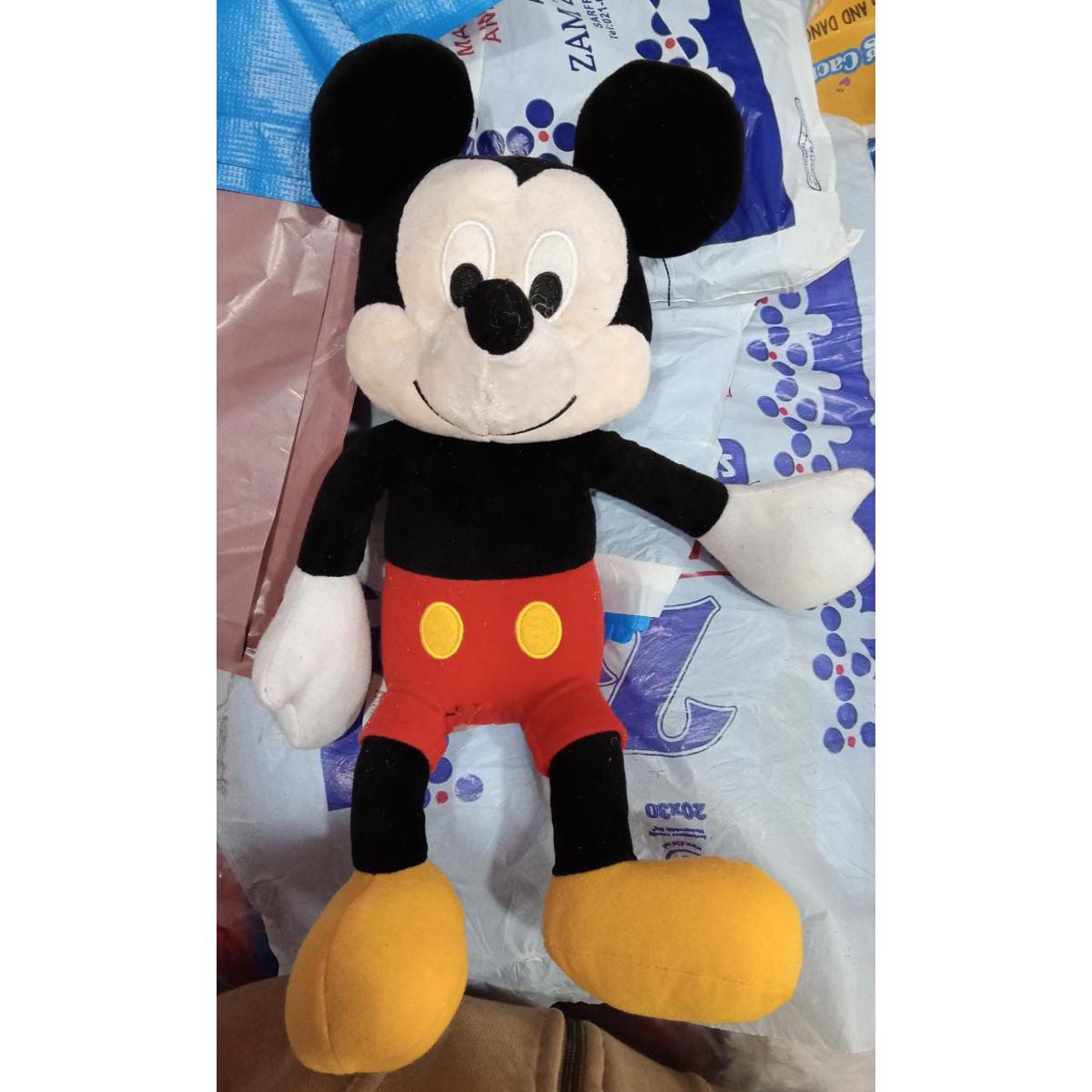 35cm Mice Mickey Mouse Minnie Mouse Stuffed Plush Toy Soft Good Quality Lover Valentine Day Gift Doll Movie Cartoon