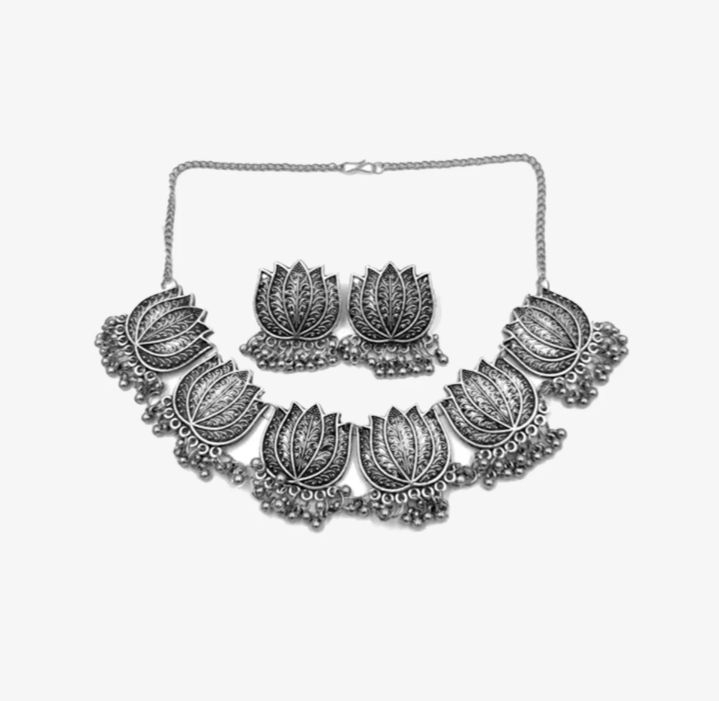 Afghani Choker For all Ages Turkish Style With EarringsLow Stock