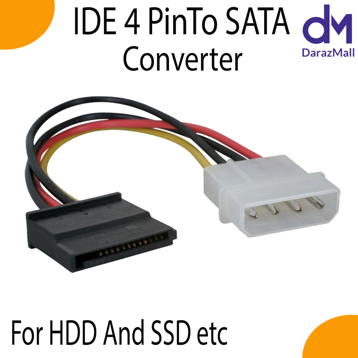 IDE/PATA 40Pin Disk to SATA Female Converter Adapter SATA To 4pin Converter Ide to sata converter for SSD and HDD Solid state drive PCBA for Desktop & 3.5" Hard Disk Drive