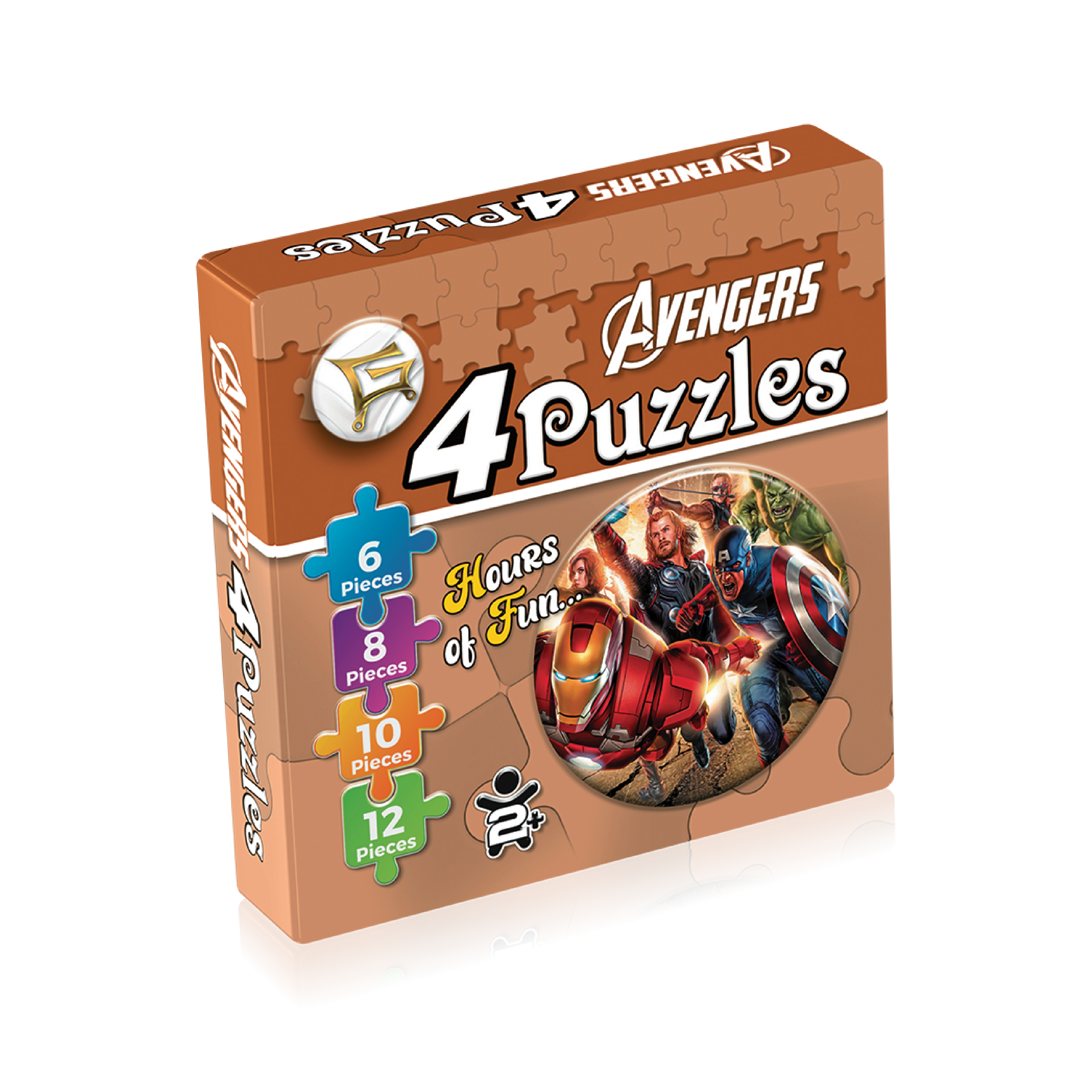 Avengers 4 in 1 Puzzles  Jigsaw Puzzles