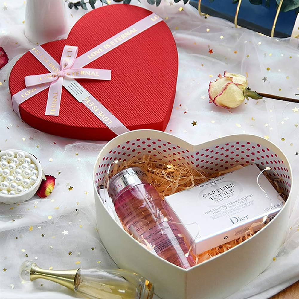 Heart Shape Gift Box (Body Spray Perfume For Boys Girls
