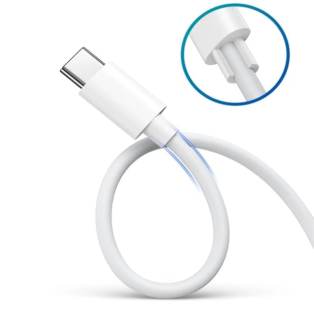 VIVO Original Fast Charging Data Cable Type C and Micro USB 33W FlashCharge, 1m, Compatible with VIVO Models
