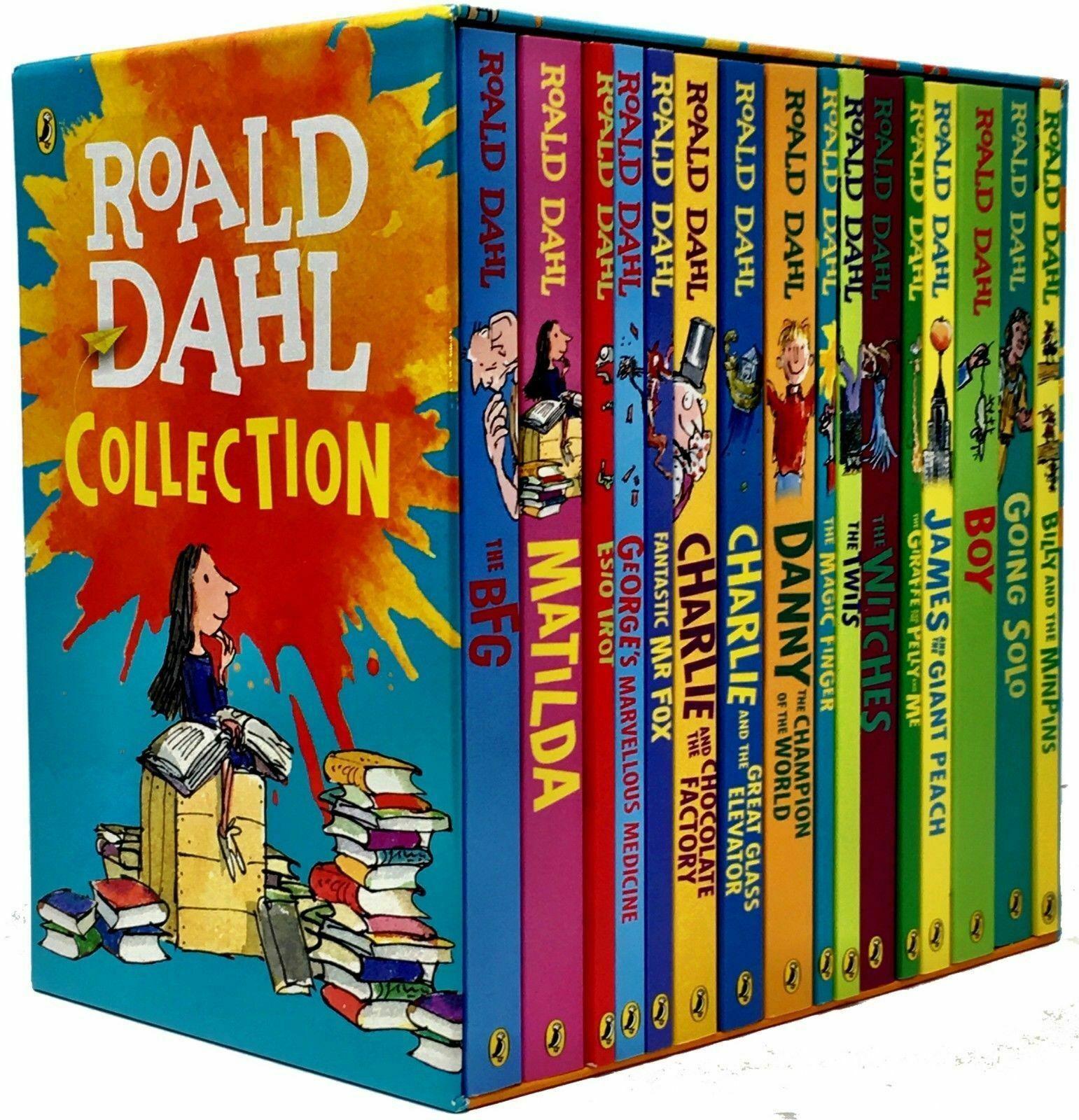 Roald Dahl Story Collection (16 Books Box Set)
