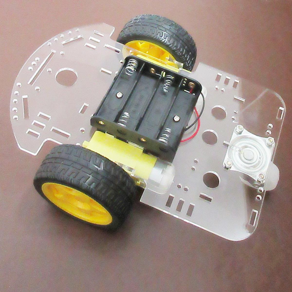 2WD Smart Robot Car Chassis Kit for Arduino | DIY 2-Wheel Drive Platform with DC Motors & Speed Encoders