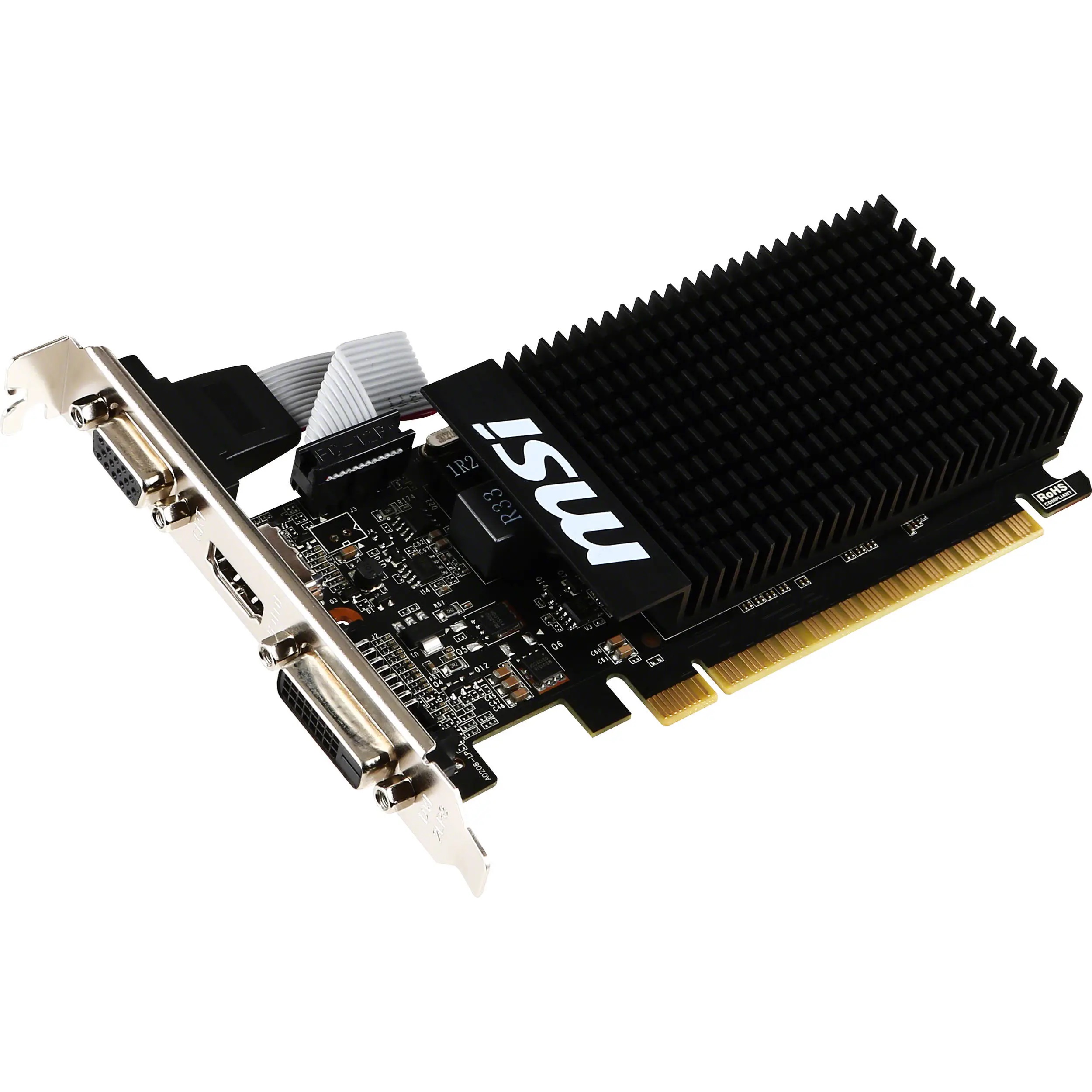 MSI Nvidia GeForce GT710 2GB DDR3 64Bit Gaming Graphic Card, LOT Item