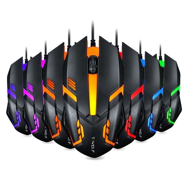 RGB Gaming Mouse 6 Button USB Wired Mouse | 4 Level DPI 800-3200 | Ergonomic Gaming Mouse | Free Mouse Pad