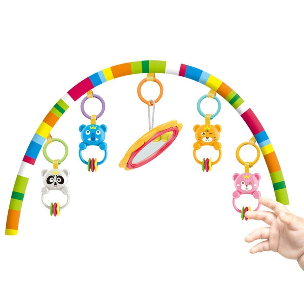 Huanger - 3 In 1 Newborn Baby Play Gym Piano Fitness Rack Mat - Activity Gym & Playmats