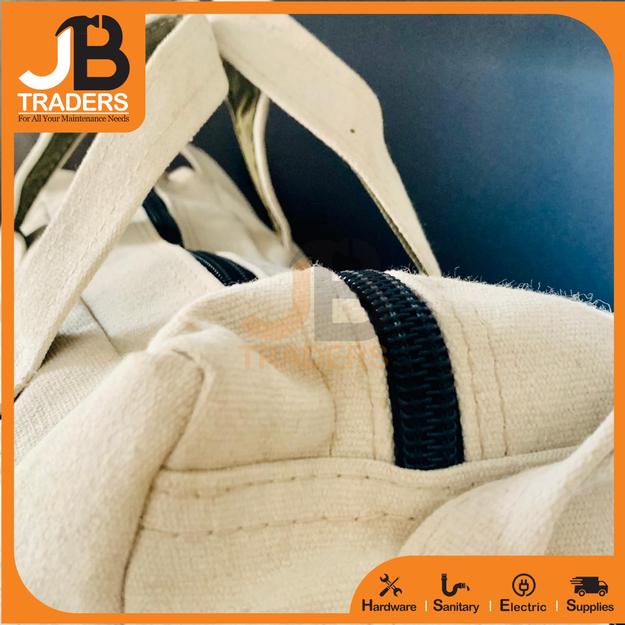 Premium Quality Portable Multi-function Canvas white Bag 18 Inch to 26 Inch Waterproof Storage Bag Hand Tool Bag Toolkit Case Tools Bag / tarpal