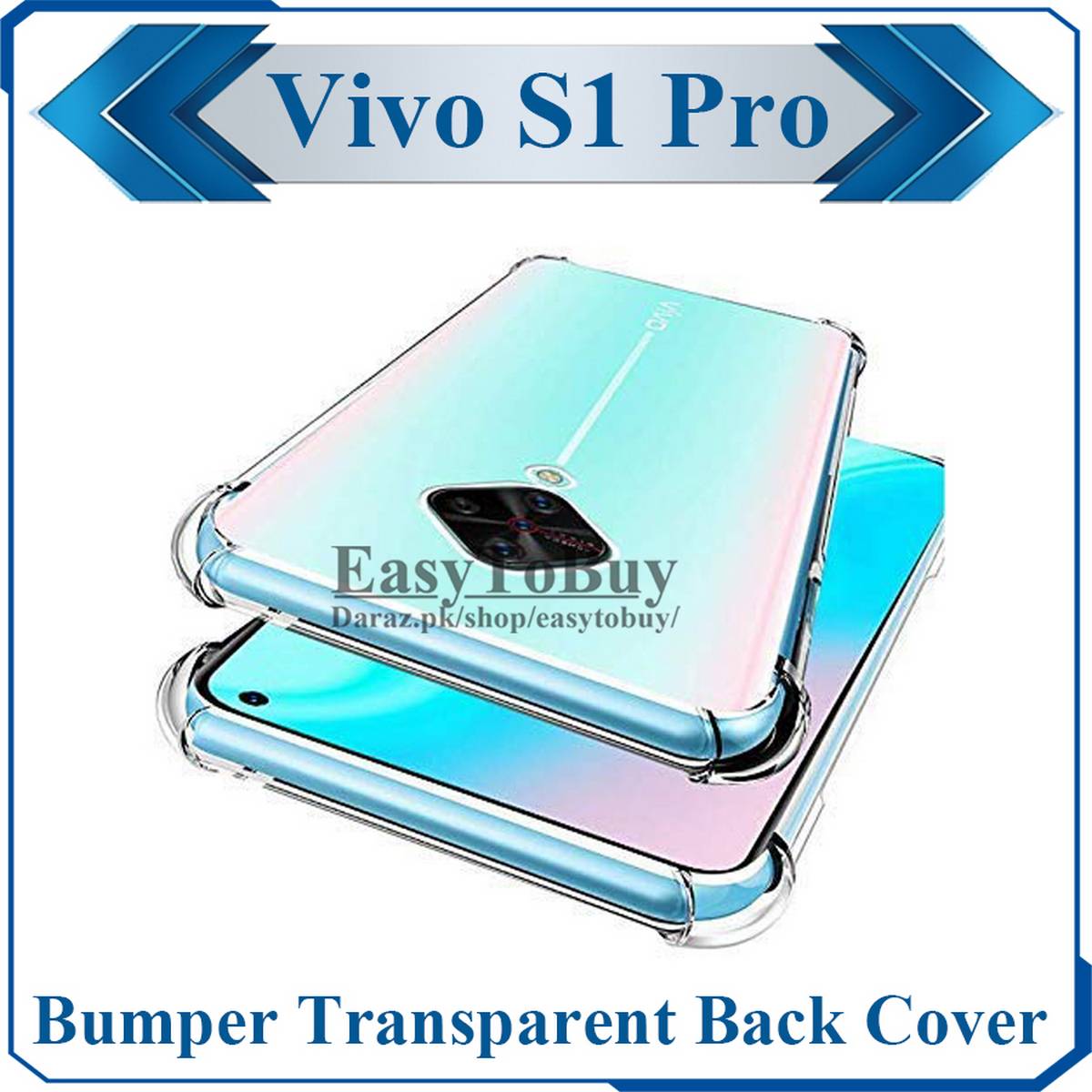 vivo s1 pro transparent back cover