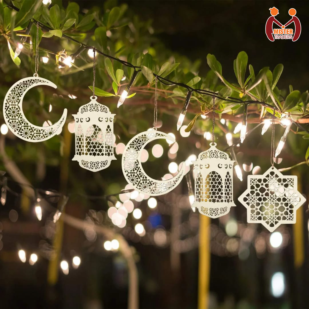 Mister Traders Brand Eid And Ramzan Decoration Items I Ramadan Decorations I Ramadan Decorations Item I Decorating Items I Decorating Items For Home I Home Decoration Items I Home Decor I Wall Decoration Items I Decorations Pieces For Room I Wall Decor