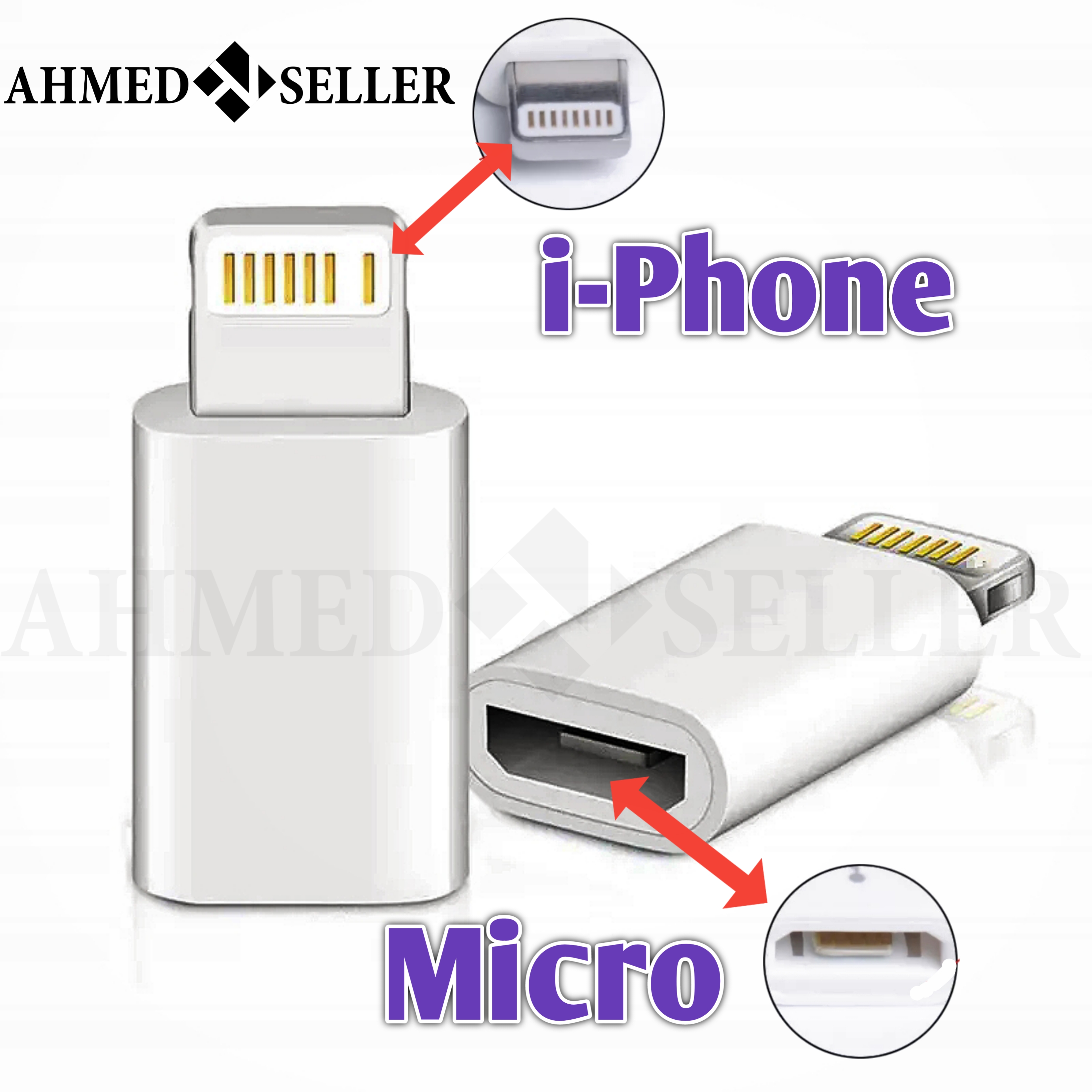 USB C Male to Micro USB Female Adapter 5V OTG Charger Converter Plug
