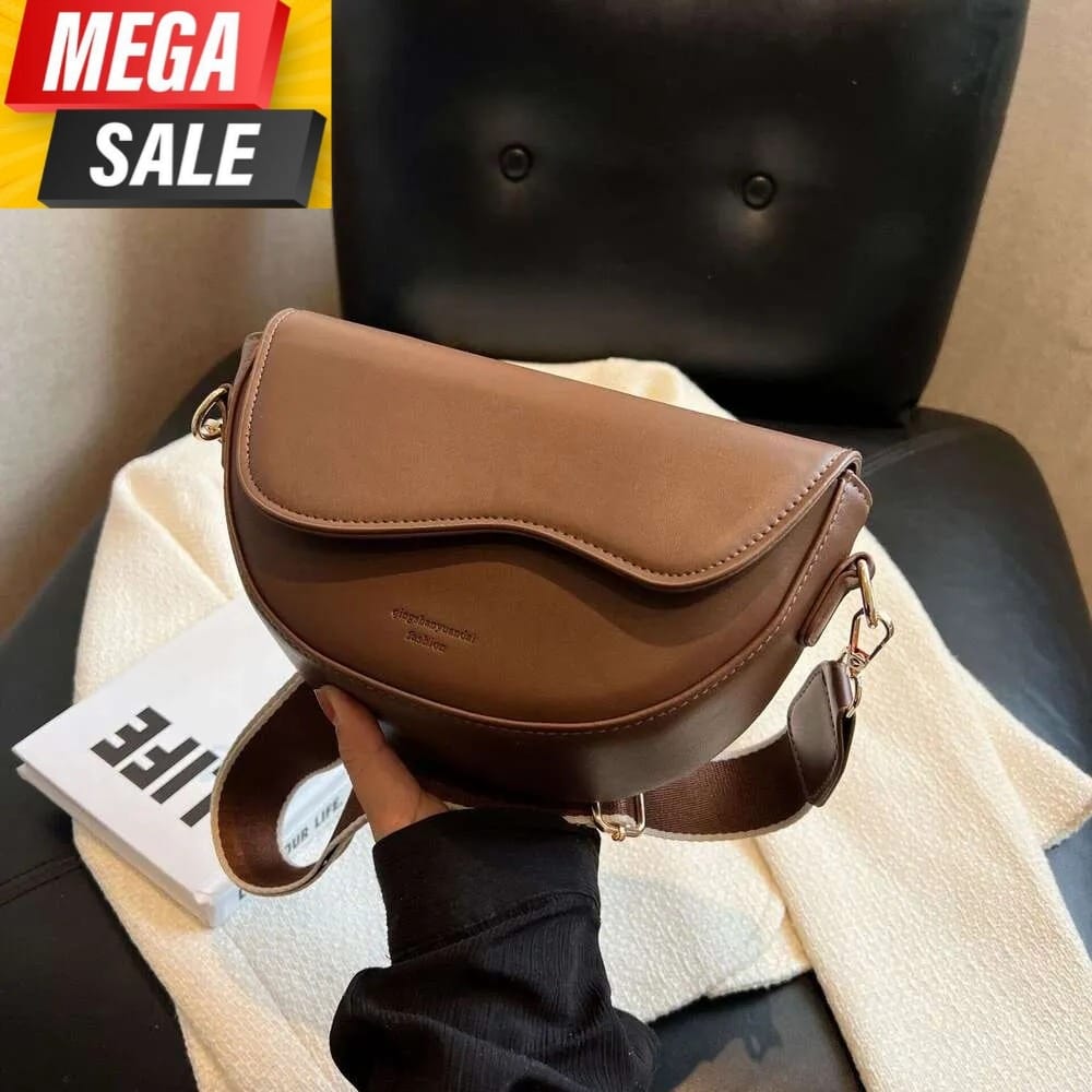 Elegant New Women Shoulder Bag Geometric Pattern Synthetic Leather Crossbody Bag