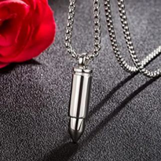 Silver Chain And Locket