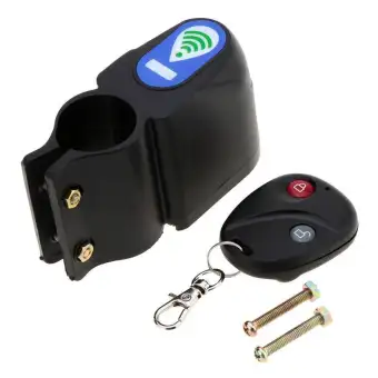 cycle lock with alarm