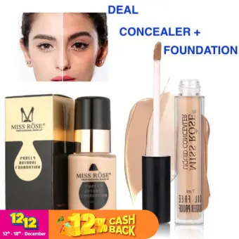 best concealer foundation combo
