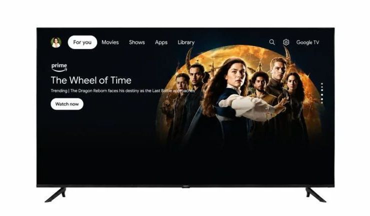 EcoStar CX-58Q968 58 Inch 4K QLED Google TV – Dolby Vision and Atmos – 120Hz DLG