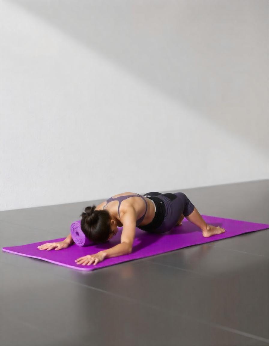 Yoga mat 8mm for yoga exercise And Best Anti Slip Premium Yoga mats Eco-friendly for women and men  (24x72 inches*8mm).