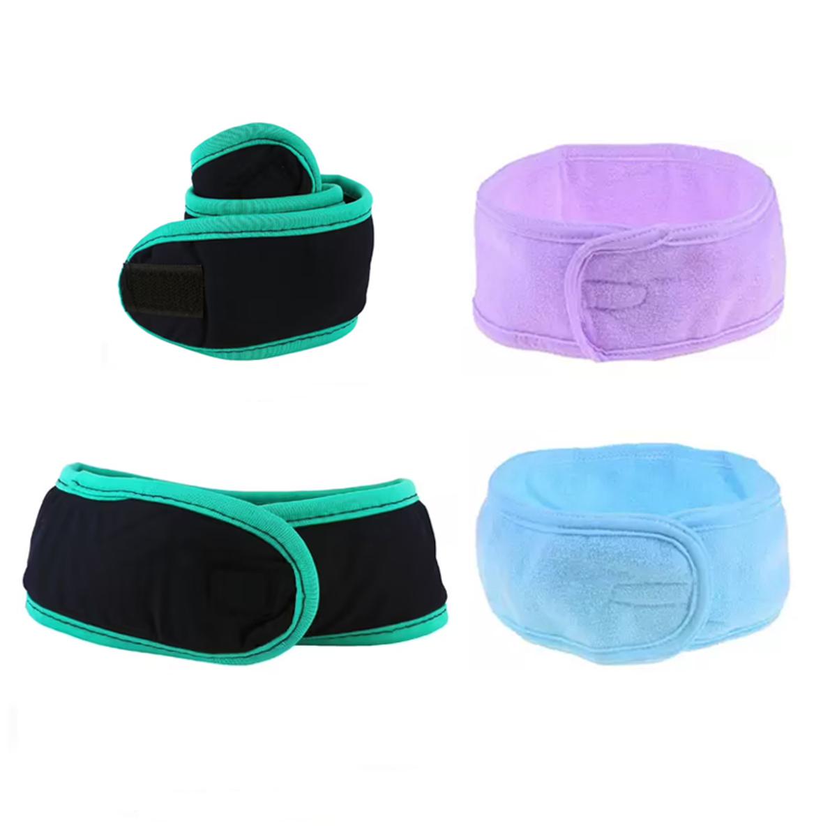 Facial hair band Women Spa Bath Shower Wash Face elastic Head Ladies Cosmetic Yoga Headband cap fabric Towel Make Up Hair Band price in Pakistan