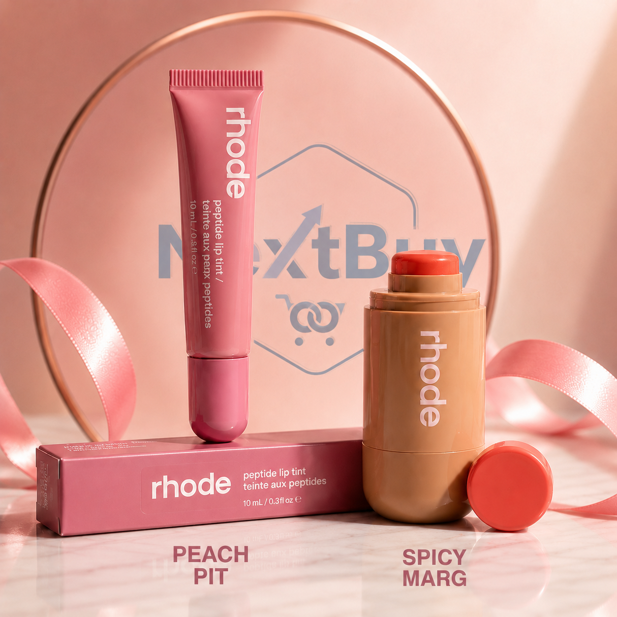 Rhode Lip Gloss Hydrating Long Lasting – Non Sticky Lip Tint Plumping Lip Peptide Oil Gloss Glass Shine Finish Moisturizing Lip Balm Rhode Lipgloss