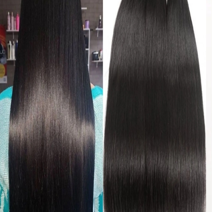 Long Straight Hair 5 Clips Hair Extensions Ponytail Extension For Ladies Girls 40/24 Inches Clip In Extensions