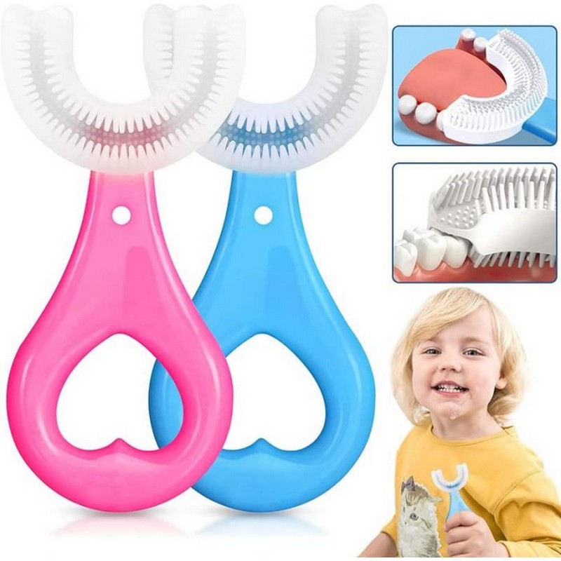 Pack Of 2 High Quality Baby Tooth Brush Soft Teeth Brush For Kids