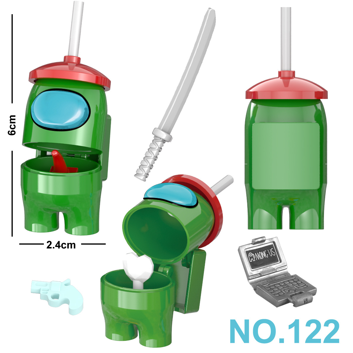 Ninjago toy Space Werewolf Puzzle Mini Figure Among US Wholesale