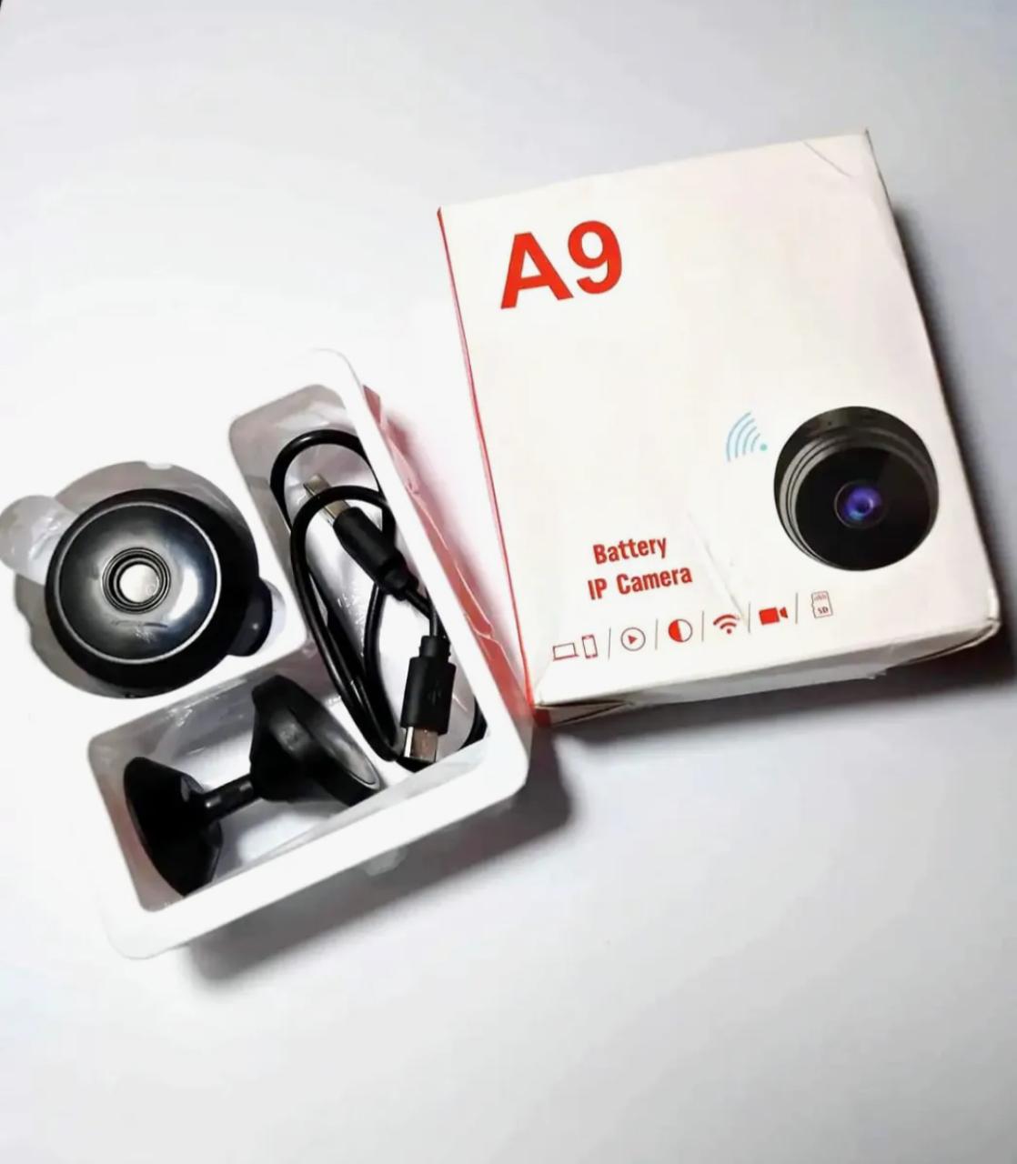 WiFi Mini HD Camera 1080p 2 Mega pixel Camera Lens Upto 128 GB Memory Card Supported Wireless Video And Video Recorder  Security Monitoring Camera Mini Portable Wifi Hd Camera
