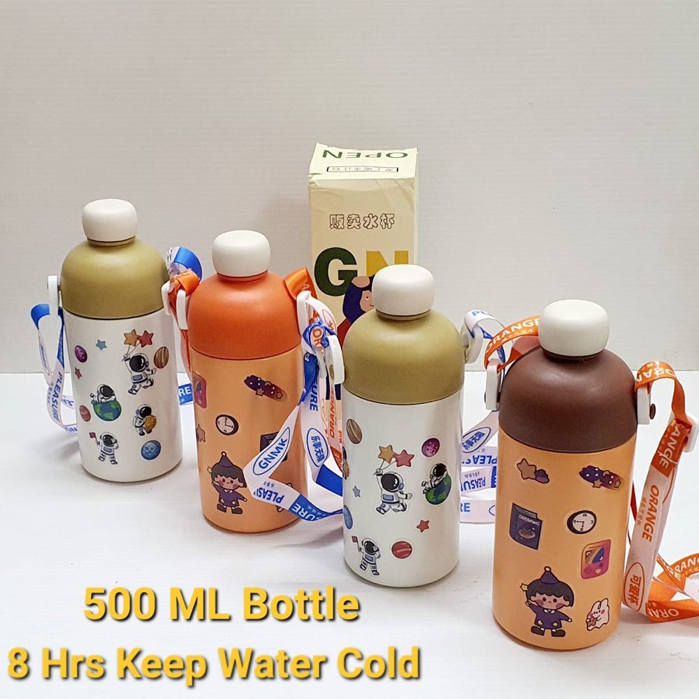 Kids School Thermos Bottle Stainless Steel Water Bottle Hot and Cool