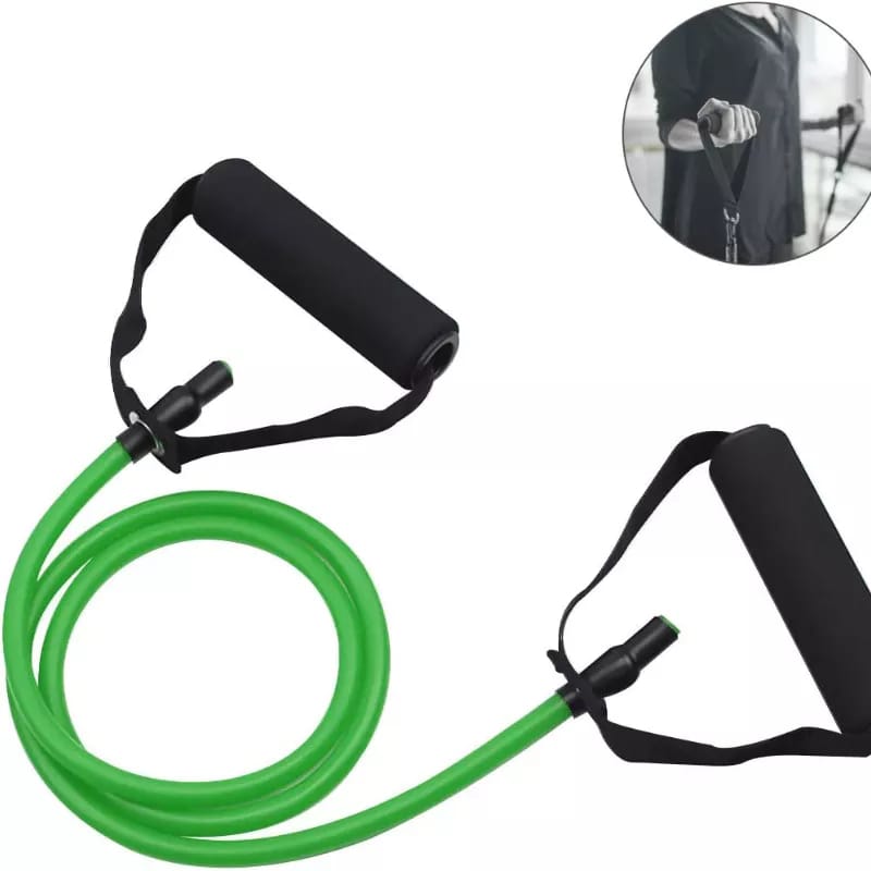 Resistance Bands with Handles Yoga Pull Rope Elastic Fitness Exercise Tube Band for Home Workouts Strength Training