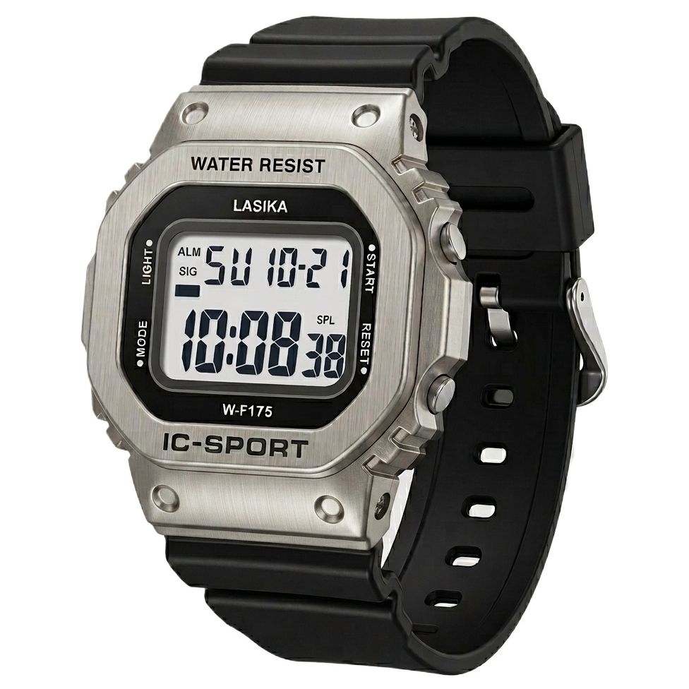 Military Men's Digital Sports Watch For Men Boys Waterproof with LED Back light Digital Watch for Men
