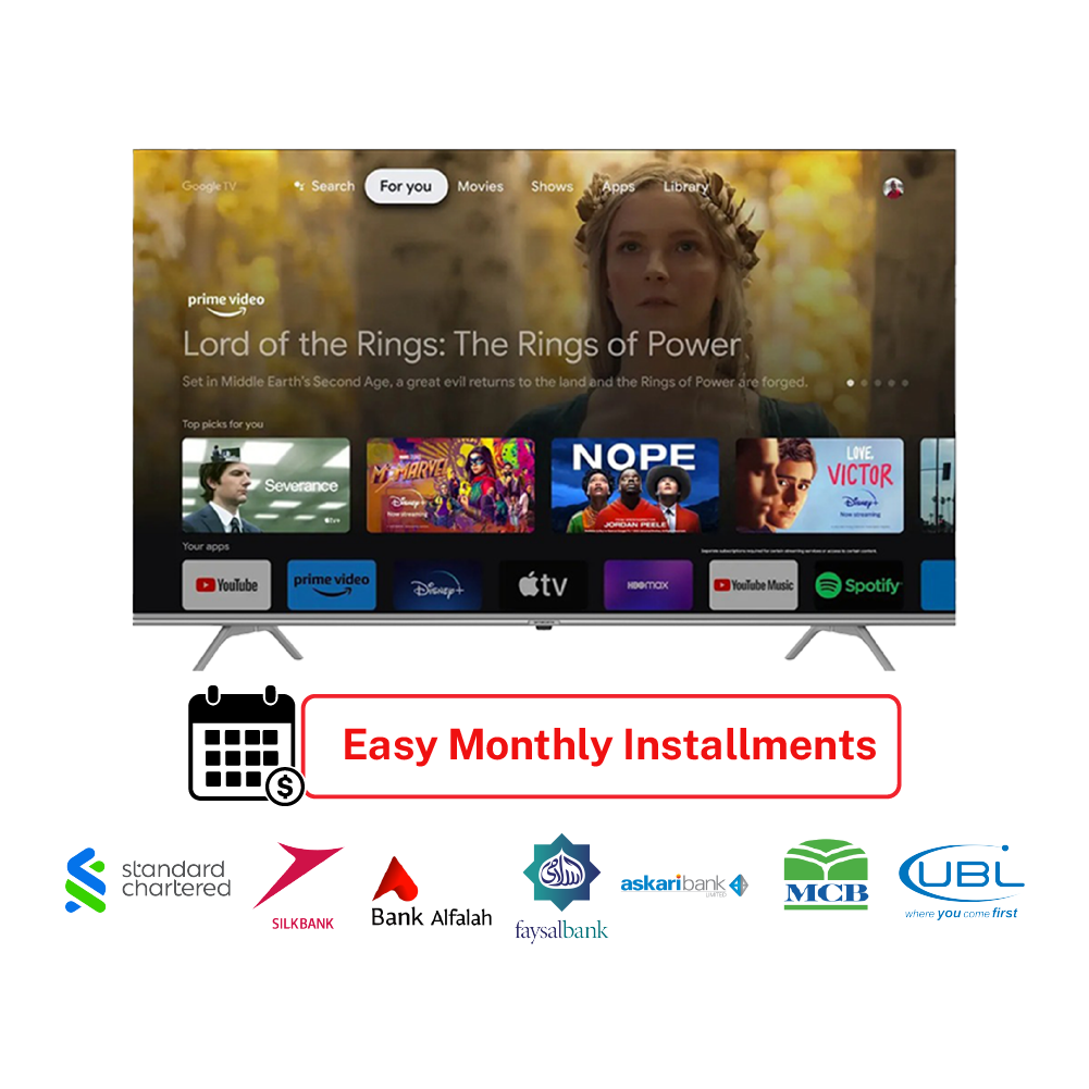 Dawlance 50'' Smart 4K UHD Google LED TV Radiant series 50G22