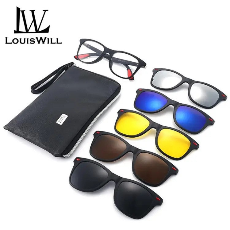 5 in sale one magnetic sunglass